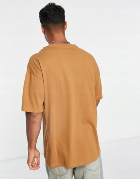 New Look xqa okrągłym klasyczny dekoltem brązowy z t-shirt XS NH2