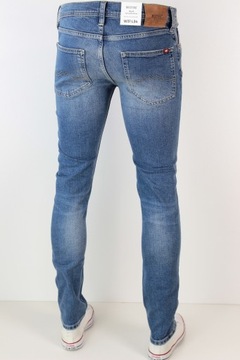 MUSTANG ORLANDO TAPERED SLIM SPODNIE JEANS _ W33 L34