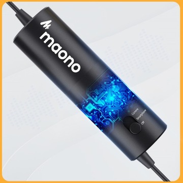 MAONO AU-102 ПРИВЯЗНОЙ МИКРОФОН С ЗАЖИМОМ