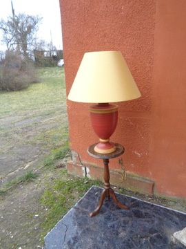 Большая керамическая лампа