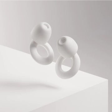 Стильные белые беруши LOOP QUIET | -28 дБ