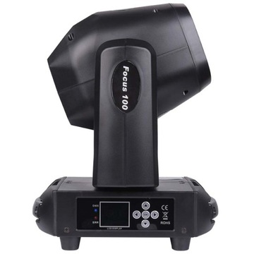 Светодиодная подвижная головка LIGHT4ME FOCUS 100 SPOT PRISMA