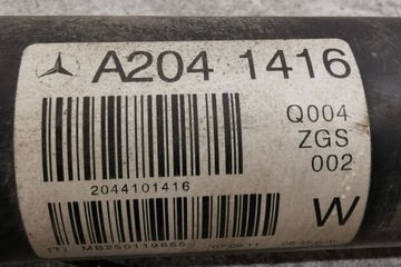 HŘÍDEL HNACÍ MERCEDES-BENZ C (W204) A2041416 2.1L DIESEL 2013