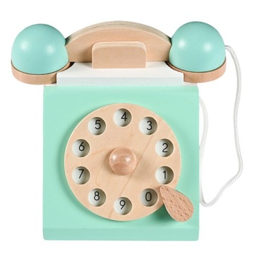 Zabytkowy telefon wybierania w stylu vintage Udawa