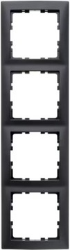 BERKER Ramka 4-krotna antracyt 5310148996