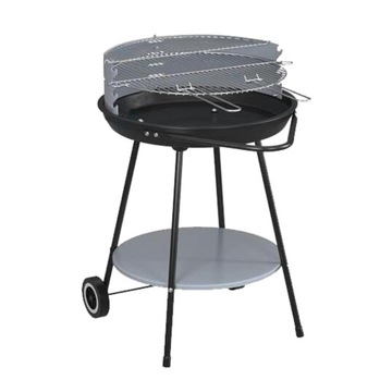 Grill wielofunkcyjny, wygodny, wytrzymały, z półką do przechowywania żywności