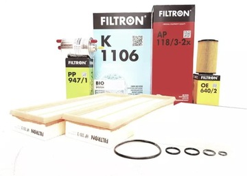 FILTRON OE 640/2 FILTR OLEJE + 3 JINÉ PRODUKTY
