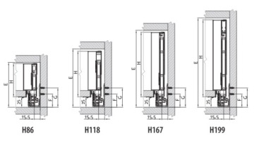 REJS Ultra Box H-118 L- 300 ящик, БЕЛЫЙ
