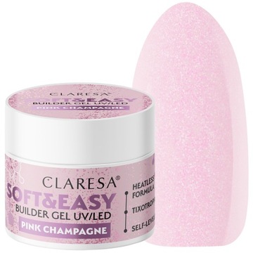 СТРОИТЕЛЬНЫЙ ГЕЛЬ РОЗОВОЕ ШАМПАНСКОЕ 12г