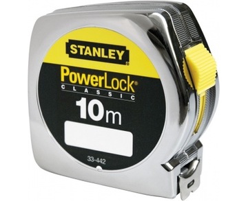 MIARA STANLEY ZWIJANA 10 m POWERLOCK ODPORNA MOCNA