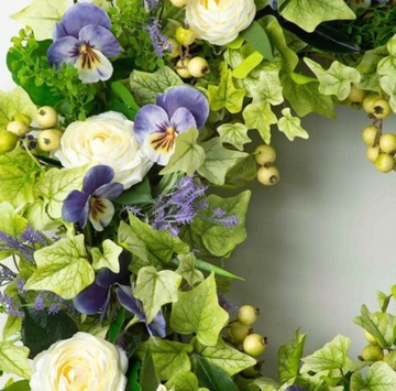 40cm Front Door Garland Sztuczna girlanda