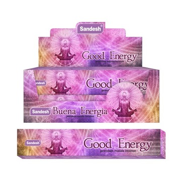 Good Energy DOBRA ENERGIA medytacja kadzidełka Sandesh indyjskie