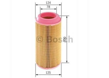 BOSCH 1 457 433 557 FILTR VZDUCHU