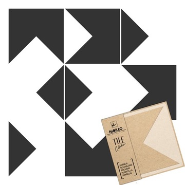 SZABLON MALARSKI do płytek 2 szt. MIRANDELA 10x10