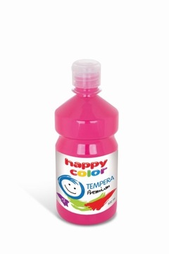 Farba tempera 500 ml Happy Color cyklamen