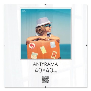 Antyrama 40x40 cm kwadratowa Antyramy 40x40 cm