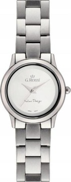 Srebrny damski zegarek na bransolecie mash elegancki na prezent dla kobiet