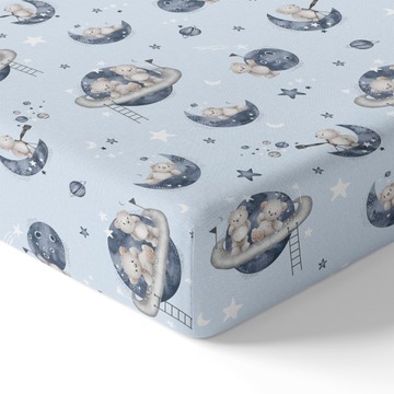 PRZEŚCIERADŁO DO ŁÓŻECZKA 120x60 Z GUMKĄ GRUBA BAWEŁNA 100% PRODUKT POLSKI