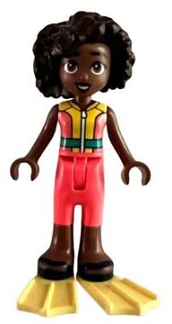 LEGO FIGURKA Friends Aliya płetwy frnd660