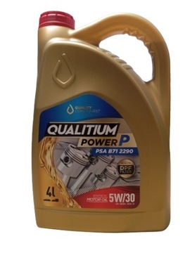 Syntetyczny olej silnikowy Qualitium Power P 5W/30 5W30 4 litry