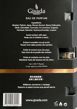 GISADA AMBASSADOR пробник 1,5мл