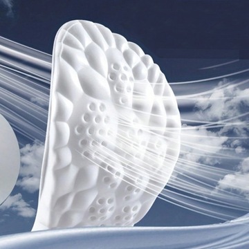 WKŁADKI DO BUTÓW AMORTYZUJĄCE MIĘKKIE NA BOLĄCE STOPY LEKKIE PIANKOWE 41-42