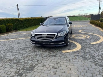 Mercedes Klasa S W222 Limuzyna Facelifting 4.0 560 469KM 2020 Mercedes-Benz Klasa S W222 S 560 LONG Sprowadzony z NIEMIECZarejestrowany, zdjęcie 1