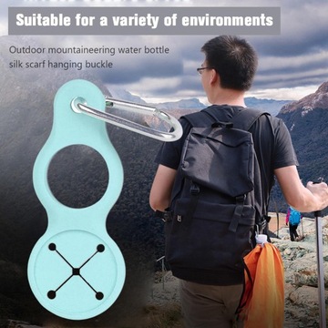 Зажимы для принадлежностей Кольцо Вешалка для полотенец Многофункциональная зеленая