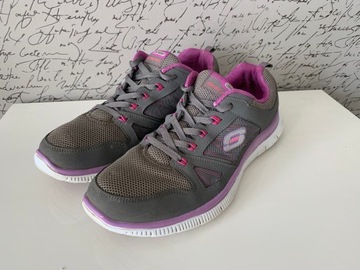 SKECHERS ŚLICZNE BUTY 41 /27CM !