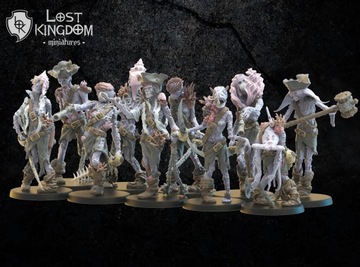 Deep Sea Zombies x10 - VC - Druk 3D