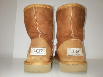 Skórzane zimowe buty UGG Australia. Rozmiar 38.