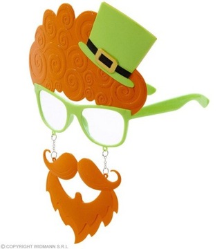 ОЧКИ С УСАМИ И БОРОДОЙ ДЕНЬ СВЯТОГО ПАТРИКА.