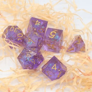 ПОРТАЛ В НЕТИ НАБОР ИЗ 7 ЭПОКСИДНЫХ КУБИКОВ ДЛЯ РПГ