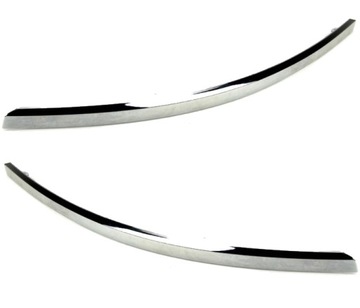 Audi A6 04-08, Listwa zderzaka podrefl CHROM L+P