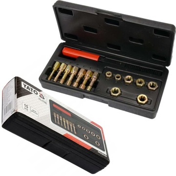 НАБОР ПЛАСТИН YATO ДЛЯ РЕМОНТА РЕЗЬБЫ НА ВИНТАХ И ГАЙКАХ YT-17705