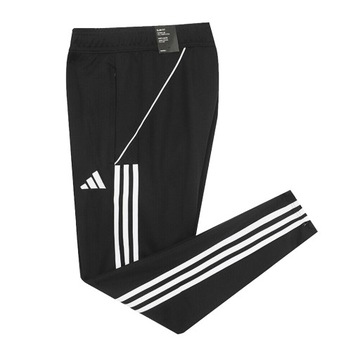 Męskie Spodnie Dresowe ADIDAS TIRO 23 Dresy Sportowe Zwężane Czarne r.M