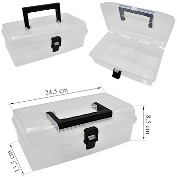 Ящик для рыбалки + набор аксессуаров.