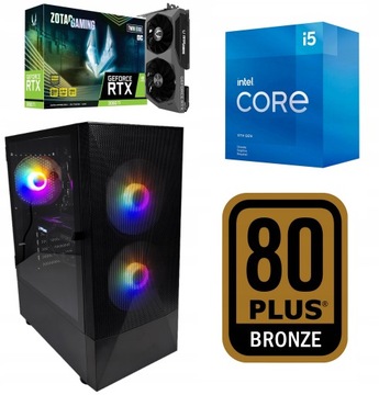 ZAR-KOM ProGamer i5 RTX 3060 Ti 32GB RAM DDR4 1000GB Windows