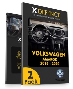 2w1 SZKŁO OCHRONNE NA NAWIGACJĘ EKRAN DO VOLKSWAGEN AMAROK 2016-2020