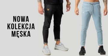 Spodnie jeansowe Casual Czarne Tres Amigos [L] Tres Amigos Wear