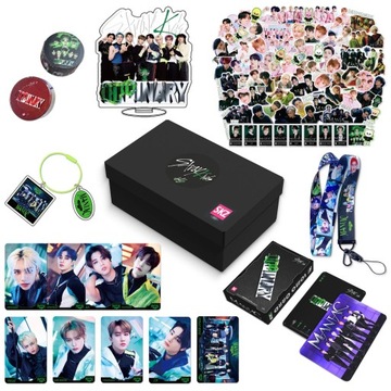 Stray Kids albumu breloka z naklejką Gift Box Set