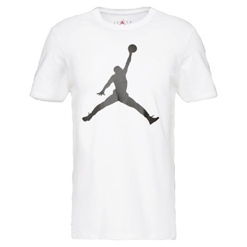 Nike Jordan męski t-shirt biała koszulka logo r.XL