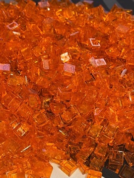 Lego Nowe slope skos 1X1 trans orange 100Szt 54200