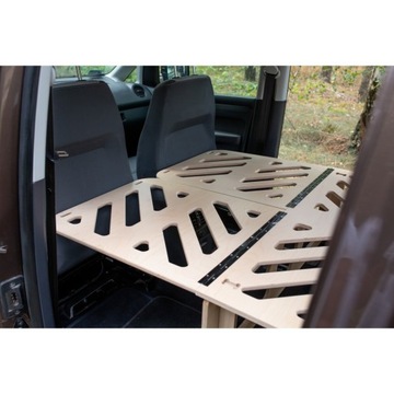 Zabudowa moduł box turystyczny kamper van 115 laminowana MINIVAN