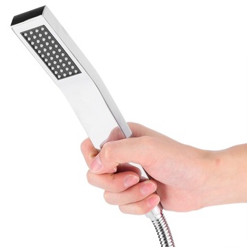 Zestaw akcesoriów do montażu naściennego, łazienkowej głowicy prysznicowej ze stali nierdzewnej 304