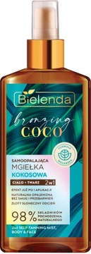 BIELENDA SAMOOPALAJĄCA MGIEŁKA2w1 ciało+twarz150ml
