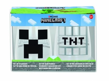 Minecraft szklanki 510ml