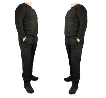 OCIEPLANY DRES MĘSKI KOMPLET CZARNY SZARY GRANAT W KOMPLECIE TANIEJ 4XL