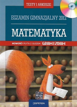 EGZAMIN GIMNAZJALNY 2012 MATEMATYKA + CD