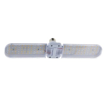 Składana lampa LED do uprawy 24W 2 liście 360mm